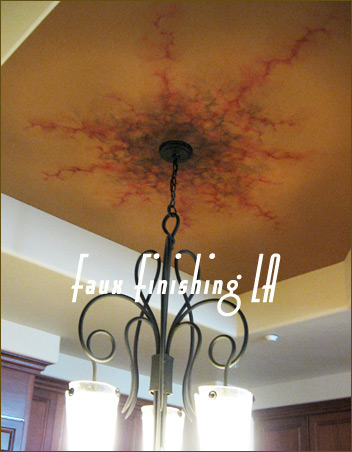 Starburst decorative painting